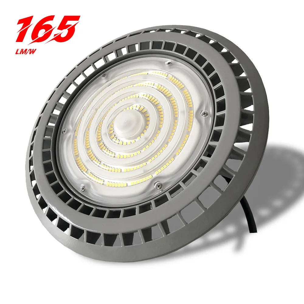Lámpara de techo led ufo para iluminación interior, accesorio resistente al agua, blanco, 100w, 150w, 200w, para la industria, fabricantes de China
