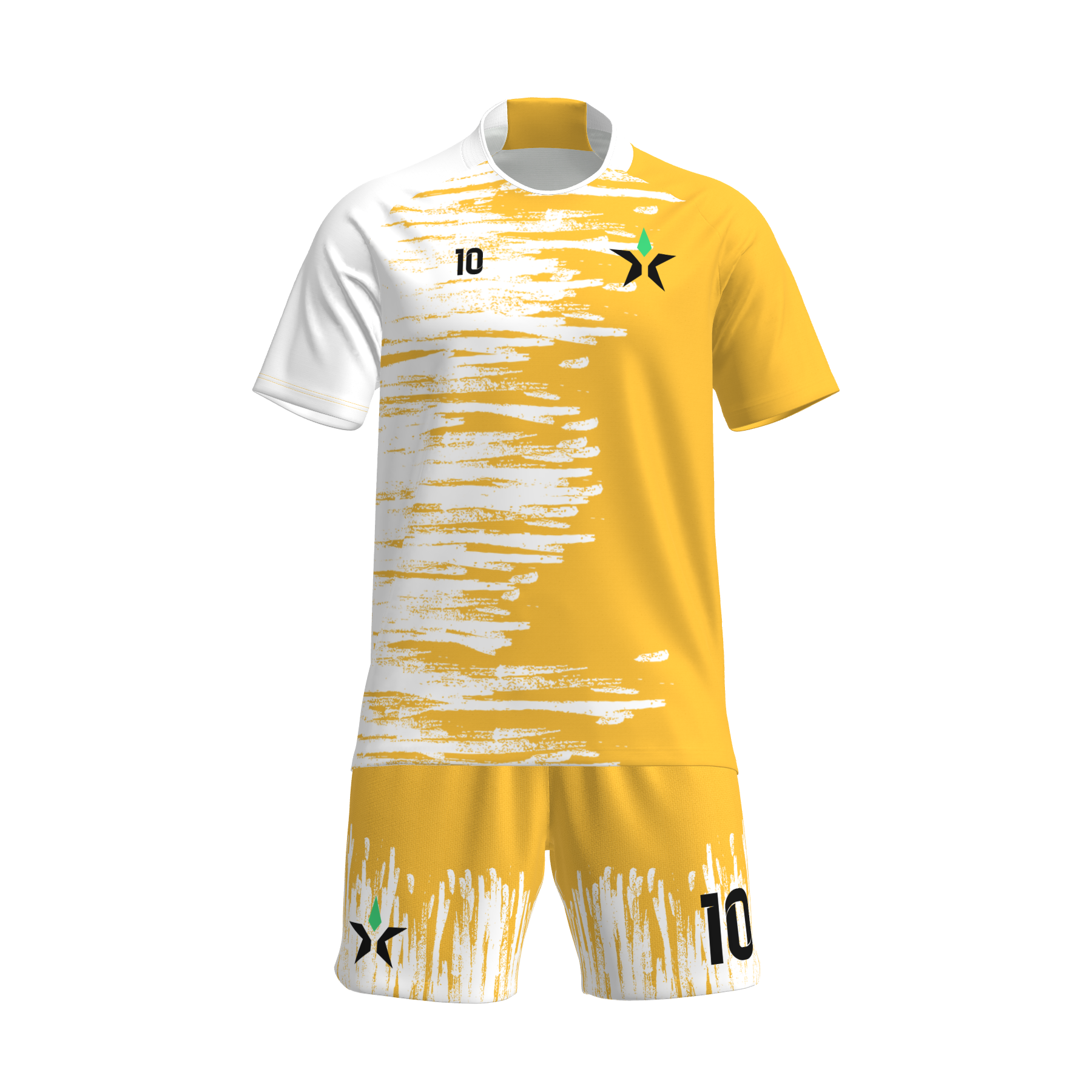 Gold Yellow White