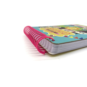 Bloc de notas en espiral con impresión personalizada, cuaderno diario para fácil grabación, cuadernos a granel baratos - Product Image 3