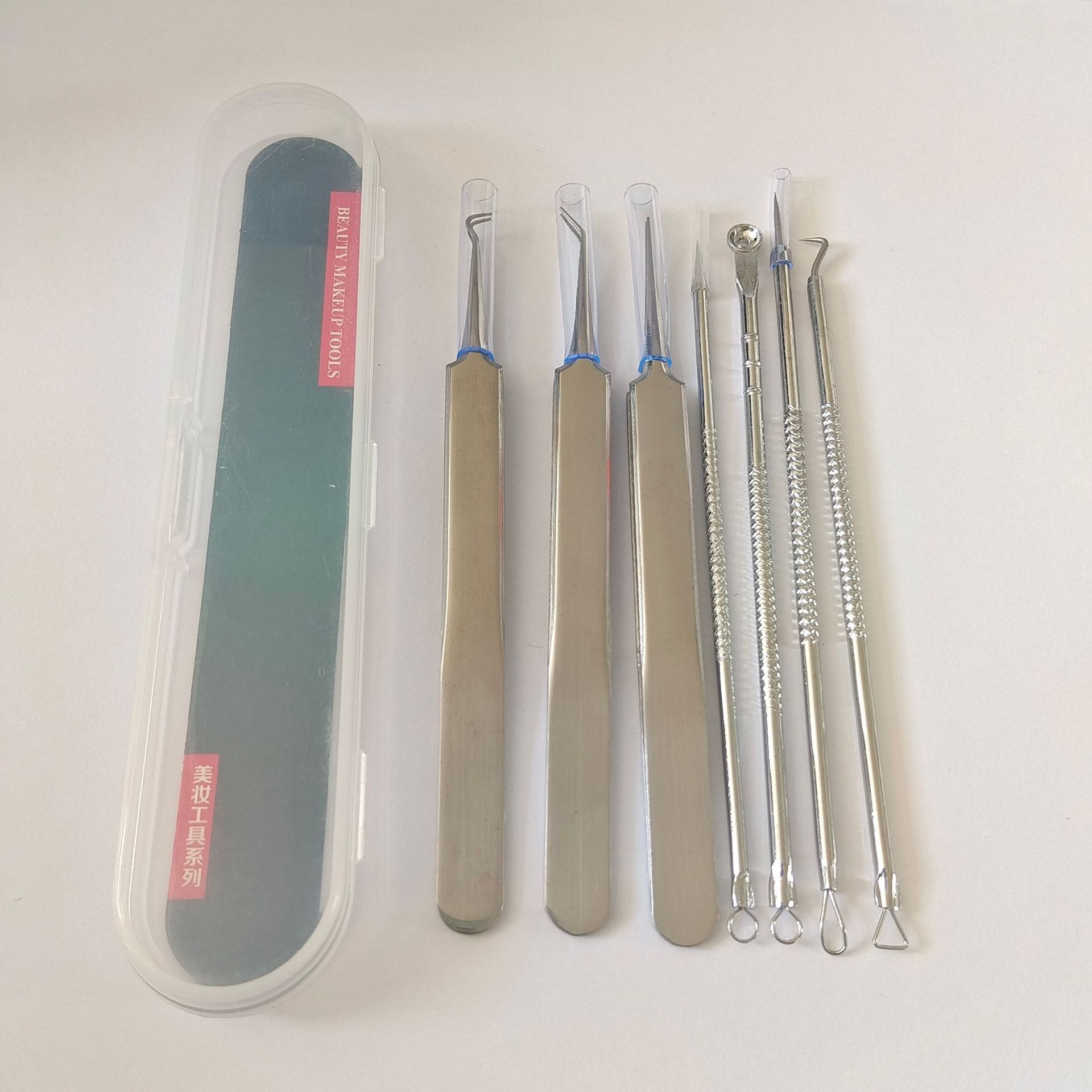 Small plastic box 7-piece set