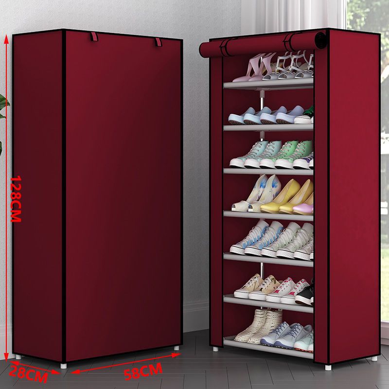 7 layers - Wine red