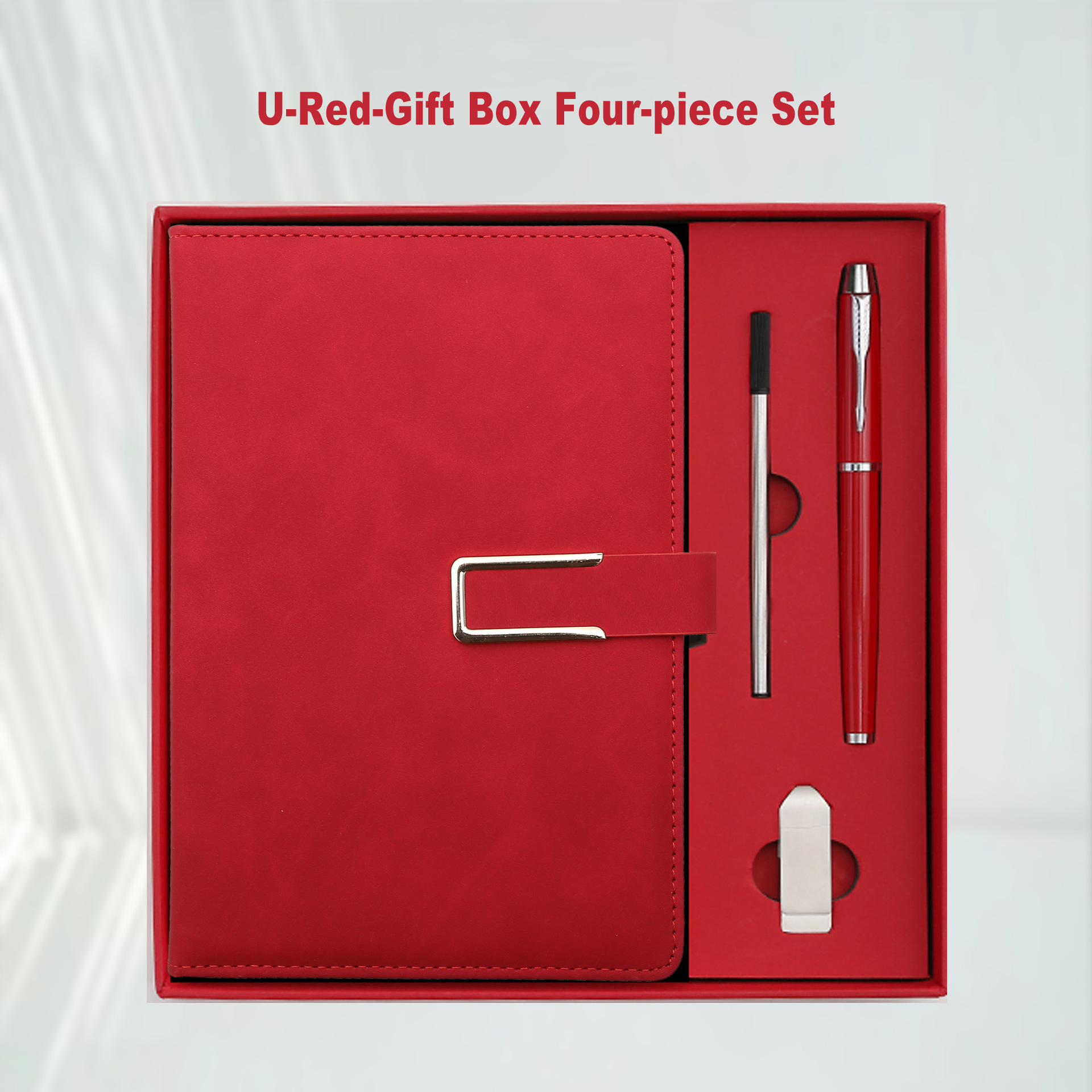 colorful Red-Four piece set