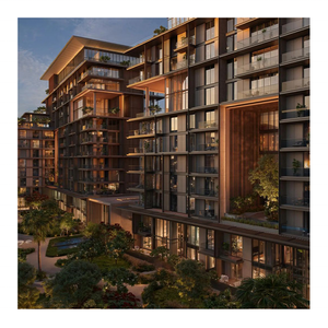 หน้าต่างอลูมิเนียมโปร่งแสงกระจกสองชั้นขนาดใหญ่ดีไซน์กรอบเก็บเสียงโรงแรมหรูสไตล์ทันสมัย - Product Image 5