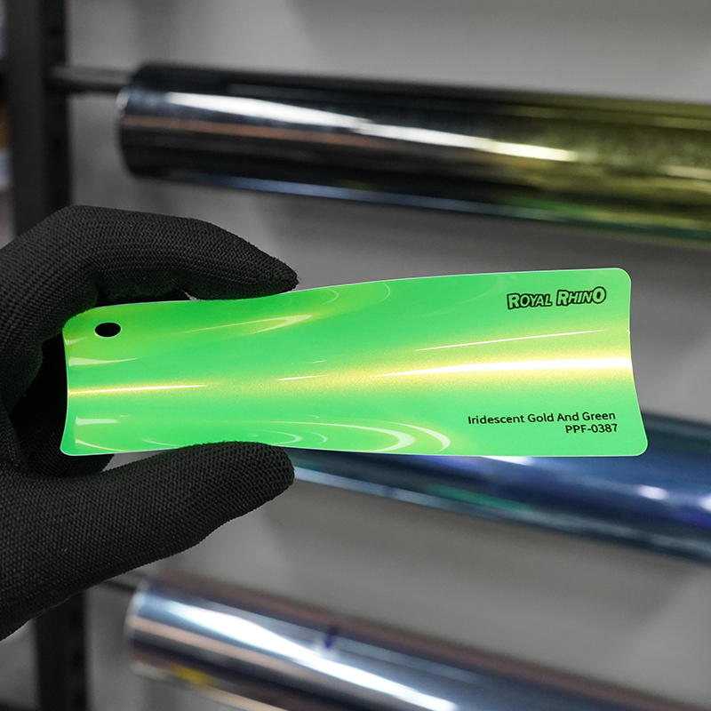 Magic Iridescent Gold And Green