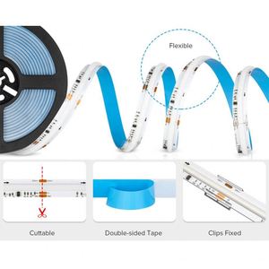แถบไฟ LED rgbic 12V 24V แถบไฟ LED RGB แบบปรับได้ตั้งโปรแกรมได้
