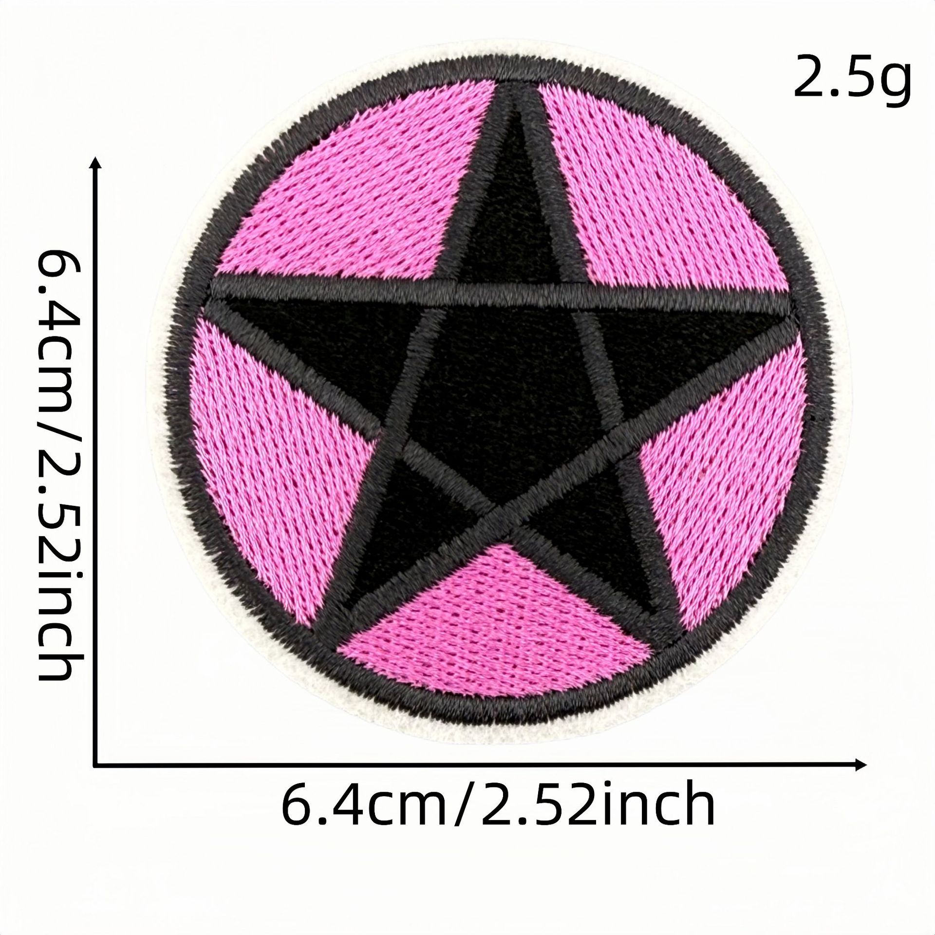 Gothic style fabric patch 2#