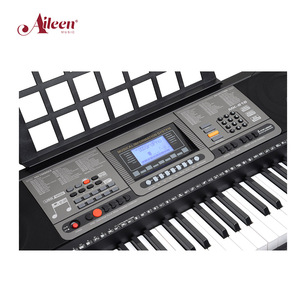 Alta qualidade 61 teclas elétrica música teclado instrumentos com iluminação chave (EK61224)