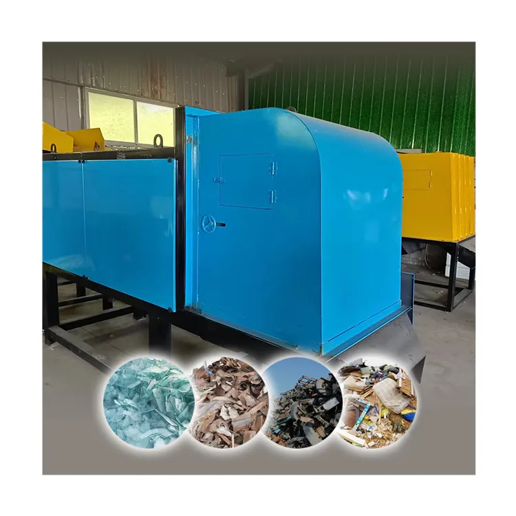 Separador magnético para separação de resíduos, separador de corrente eddy não ferro, separador de metal de alumínio