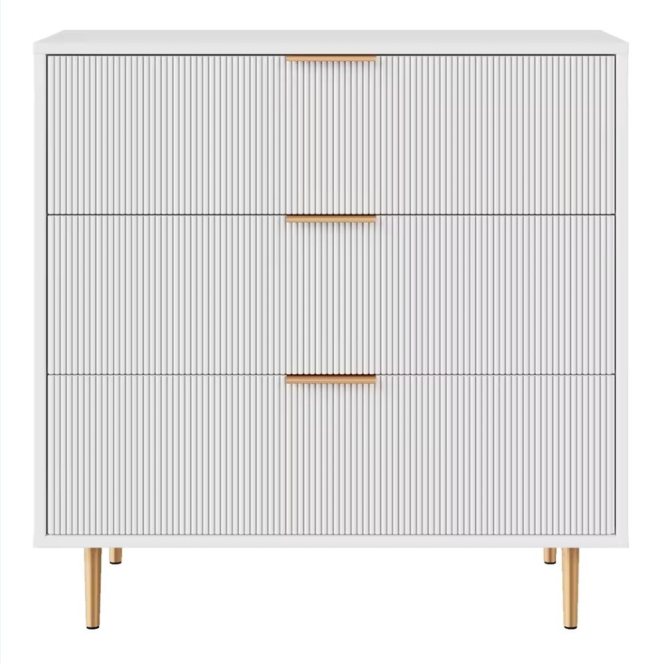 80 cm de large * 40 cm de profondeur * 80 cm de haut (3 tiroirs)