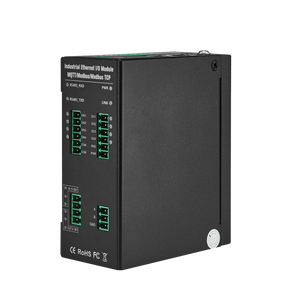 Módulo de E/S de entrada digital 2RJ45 Ethernet Modbus TCP MQTT 8 para sistema SCADA industrial - Product Image 3