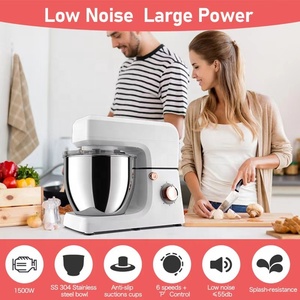 1500w 8L Multi-function Kitchen's Aid Stainless Steel Bowl Stand <strong>Mixer</strong> With Blender and Meat Grinder - Product Image 4