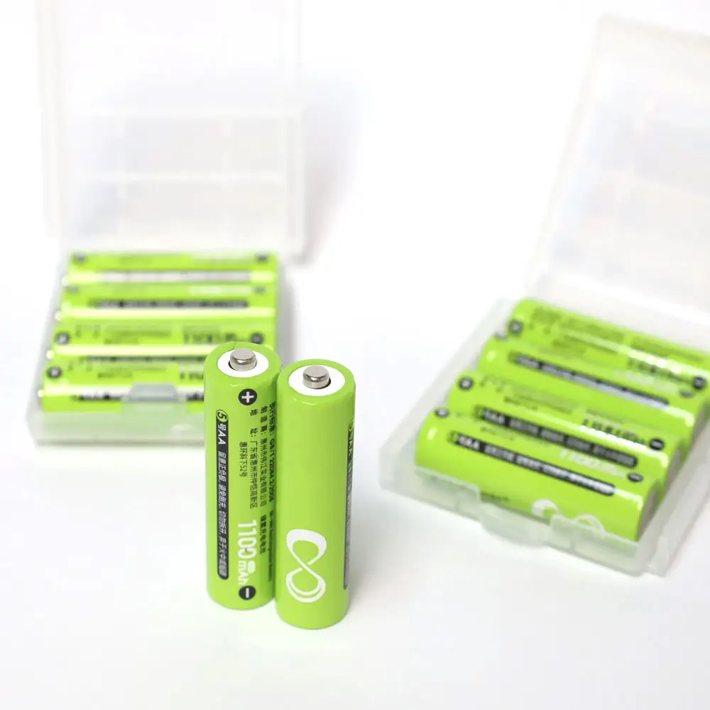 Personalizar alta capacidad NI-MH 2,4 V 3,6 V 4,8 V 6V 7,2 V batería recargable tamaño AA AAA 2000mAh paquete de baterías de Juguetes
