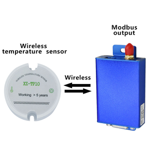 Monitor de temperatura inalámbrico alimentado por batería Sensor de temperatura Modbus con Gateway RS485 Modbus RTU - Product Image 2