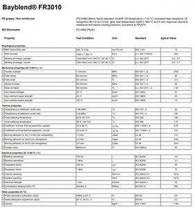 PC + ABS树脂颗粒阻燃材料PCABS Bayblend FR3010改性合金注塑PC + ABS工程塑料 - Product Image 3