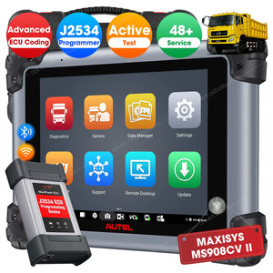 Autel MaxiSYS MS908CV II 2 Schwerlast-LKW 12V 24V OBD2 Scanner ECU Codierung Programmierung Altar Diagnose werkzeug