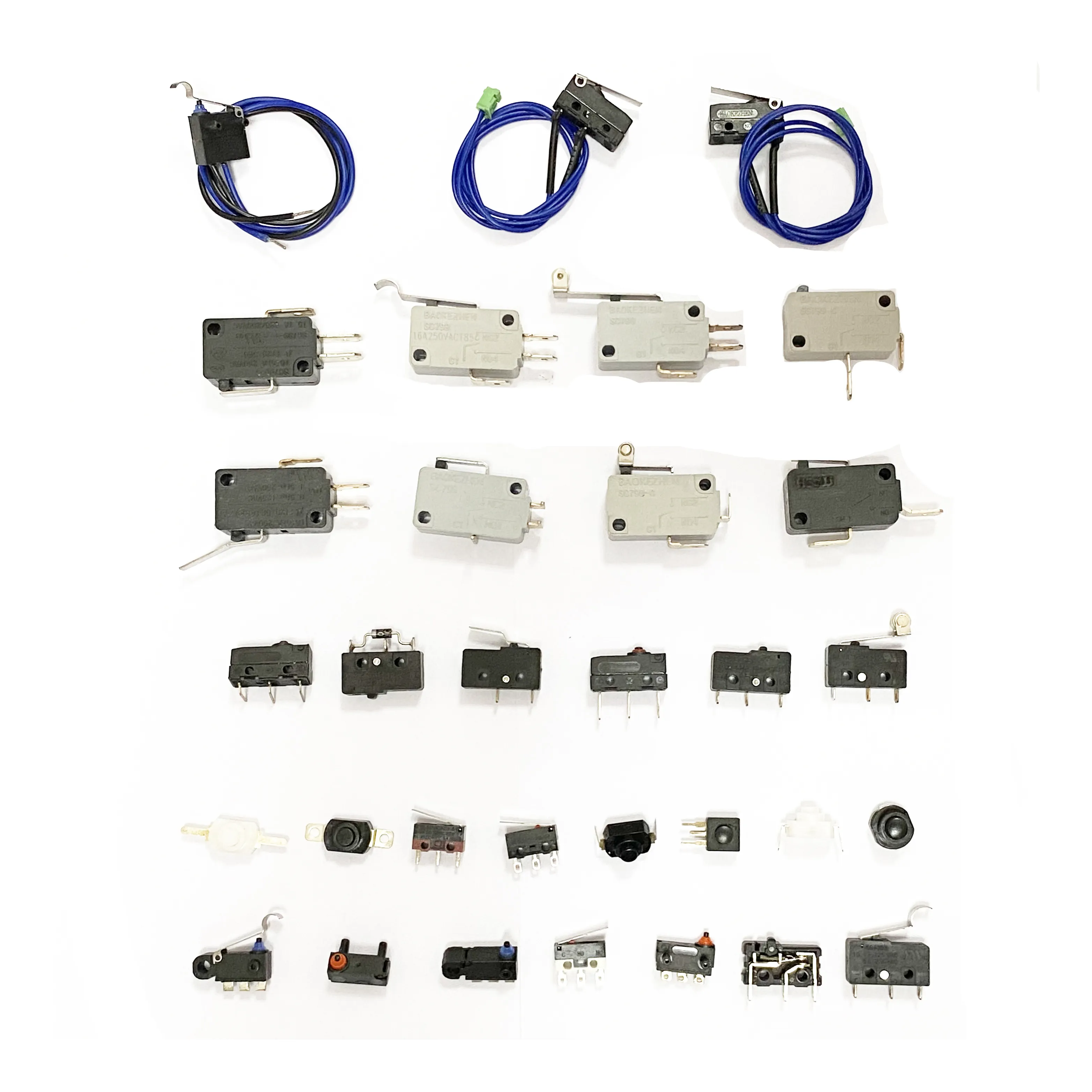 Palanca de tira de metal para horno microondas SC799, micro interruptor 15a t125 5e4, miniteclado de ratón para freidora eléctrica