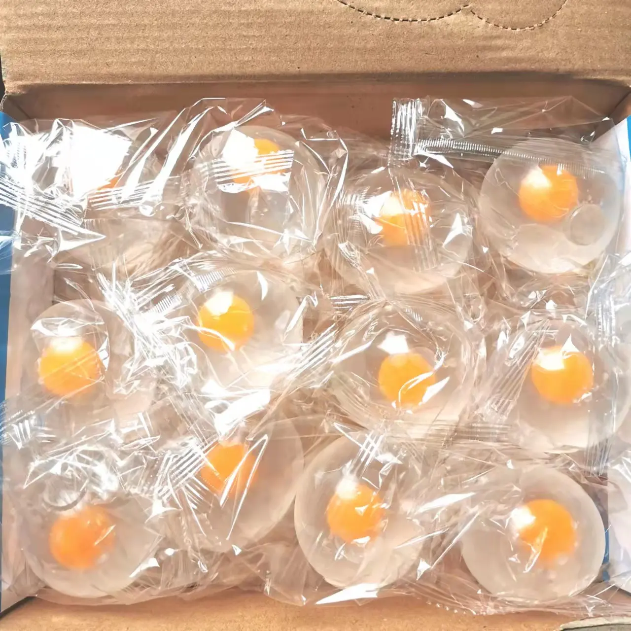 Trasparente Anti Stress Egg Water Ball Relief Toys novità Ball Fun Splat Venting 10ml Mood Reliever Sensory trasparente Egg Toy