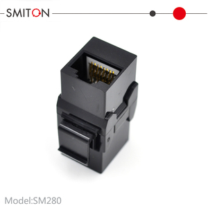 CAT6 RJ45 Keystone Jack Inline-Koppler UTP-Keystone-Koppler-Module direkt durch Netzwerk-Anschluss system Telekommunikation steile