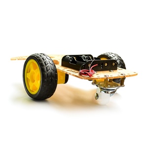 Großhandel DIY Motor Smart Robot Auto Chassis Kit Geschwindigkeit geber Batterie kasten 2WD Für Ardui - Product Image 6