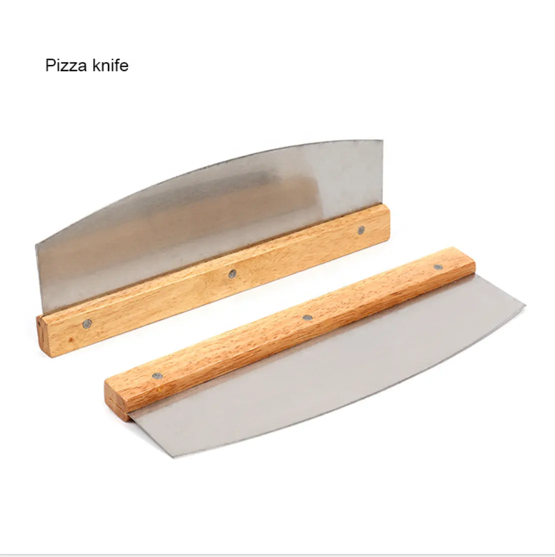 Taglierina per Pizza lama a bilanciere affilata coltello per pizza in acciaio inossidabile per impieghi gravosi per tagliare le pizze e altro lavabile in lavastoviglie