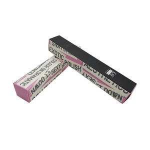 Kozmetik dudak parlatıcısı seti pembe kağıt hediye kutuları kartları yuvaları ambalaj kağıt kutu - Product Image 2