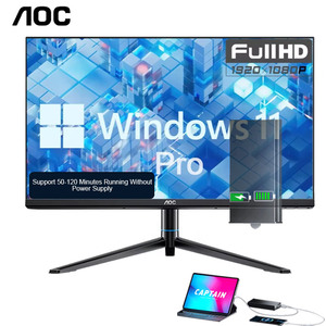 Masaüstü bilgisayar PC 24 "AIO CPU I5 16GB/32GB RAM 256GB/512GB SSD 24" ekran seti UPS pili All-in-One PC - Product Image 2