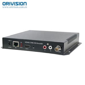 Codificador de vídeo de interfaz analógica, Full HD, 1080P, HDMI, CVBS, MPEG4, H.264, para transmisión en vivo IPTV - Product Image 2