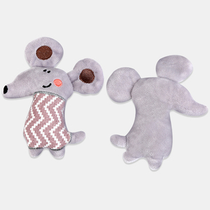 Lindo ratón de juguete de felpa gato jugando con relleno y catnip - Product Image 3