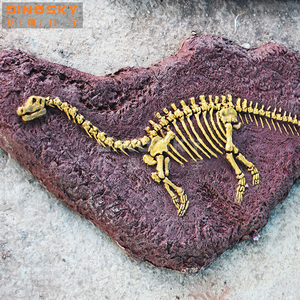 Réplicas Jurásicas Esqueleto de ictiosaurio Fósiles Exhibición EN EL Museo de Ciencias DINOSKY - Product Image 6