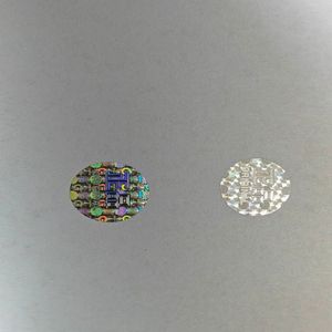 Yikoカスタム偽ホログラムステッカー認証セキュリティシーケンスコードとフローティングパターン特別なボイドロゴラベル付き - Product Image 5