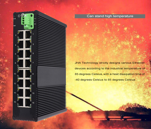 Unmanaged <strong>VLAN</strong> Support 24-Port 10/100/1000Base-T(X) Ethernet Switch for Office System Easy to Use High Speed - Product Image 4