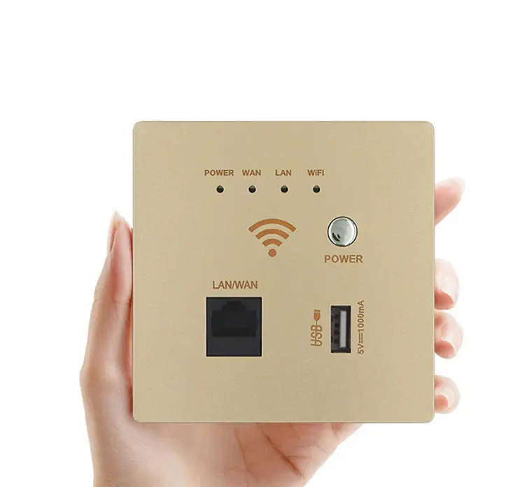 110V 300mbps WIFI Wall Wireless 4G Network Router For Smart Home