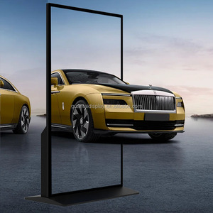 Ультратонкий экран 4 К Android lcd Totem 85 "75" интерактивный киоск видео рекламный щит с Wi-Fi/USB входом для полки объявлений - Product Image 3