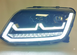 Araç aydınlatma sistemi, araba farlar Retrofitted far volkswagen Amarok 2010-2020 için gündüz farları <span class=keywords><strong>LED</strong></span>