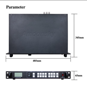 AmoonskyオールインワンLVP915LVP615Ledビデオプロセッサと同じ8チャンネル入力、PIPPOP出力解像度2304x1152 - Product Image 2