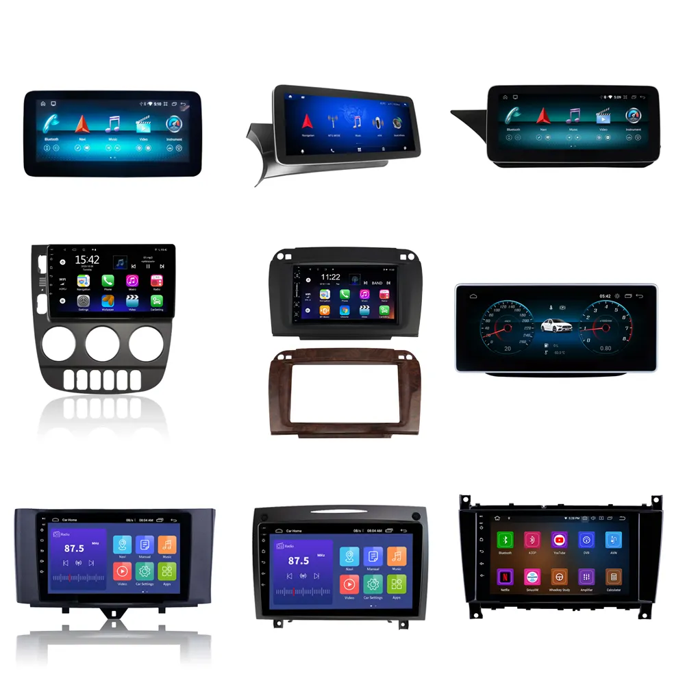 Lettore per auto android per radio da 9 pollici android car dvd radio auto electronics ricambi per auto accessori per Benz