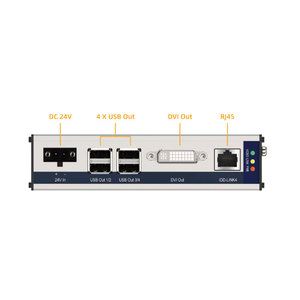 DVI <strong>KVM</strong> Extender Receiver 100M | Network Cat5e Cat6 Cat7 | DVI USB <strong>Input</strong> &amp; <strong>Output</strong> <strong>Kvm</strong> Extender Usb20