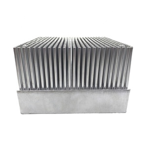 Custom 128mm Square Aluminum Alloy <strong>CPU</strong> Lamp Heatsink Round Pin Fin Cold Forging With Anodized Surface Treatment for <strong>Computers</strong> - Product Image 6