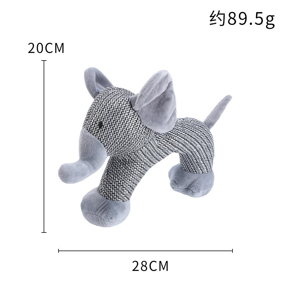 elefante en forma de U