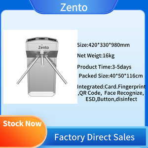 Zento Versatile integrazione di controllo accessi sistema antincendio facile-installato che collega il tornello verticale della barriera del cancello del treppiede - Product Image 2