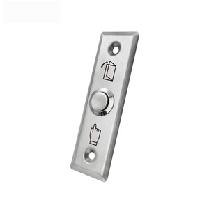 Pulsante di uscita interruttore a spinta porta apriscatole in acciaio inox pulsanti di rilascio per il controllo accessi serratura del cancello elettronico - Product Image 5