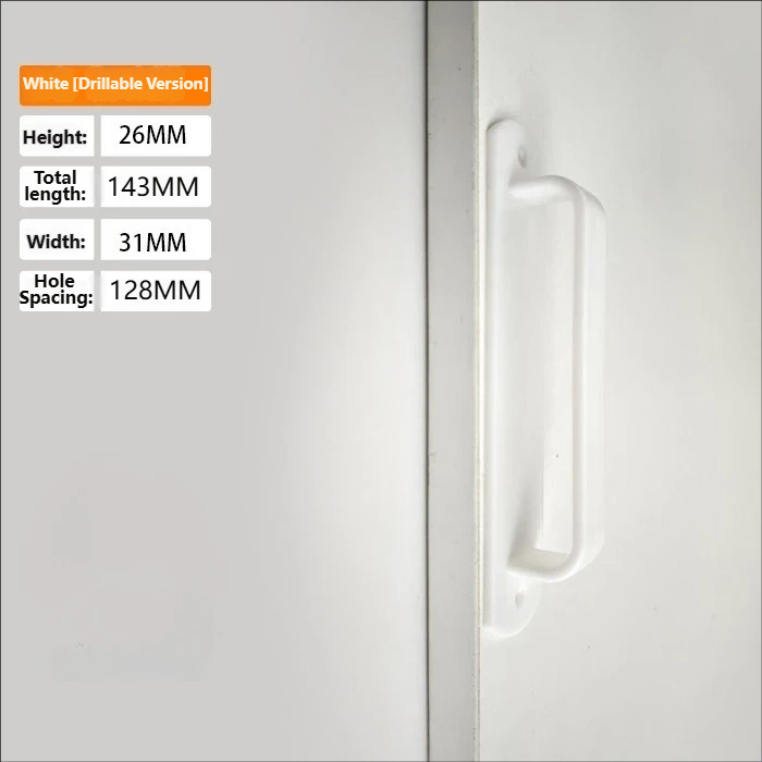 1565#128mm Hole Spacing White (screw type)