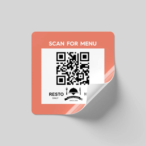 Etiqueta de código Qr de datos variables, impresión con pegatinas de código de número de serie