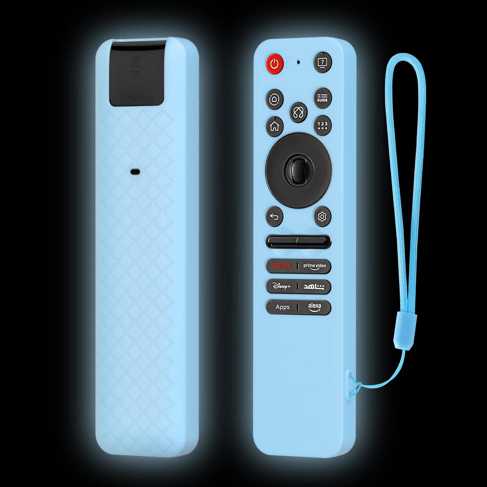 Bleu lumineux