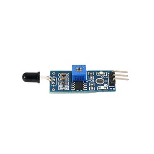 Módulo de sensor de llama infrarroja Sensor de temperatura inteligente Módulo de detección de luz de fuego de recepción infrarroja Tres pines - Product Image 1