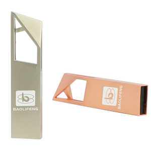 La memoria USB con forma de construcción de metal de alta velocidad más nueva 2,0 3,0 8GB 16GB 32GB memoria Flash personalizada disco flash USB de metal - Product Image 1