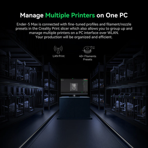 Ender-<strong>5</strong> Max 3D <strong>Printer</strong> 3D <strong>Printer</strong> Wi-Fi Smart Control High Quality Large Build Titan Extruder Corexy System <strong>1</strong> Year - Product Image 6
