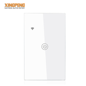 TUYA WiFi Smart Touch <strong>Switch</strong> 1/2/3/4 Gang 110-250V Smart Life Wall Button Smart <strong>Light</strong> <strong>Switch</strong> Alexa Google Smart Home Assistant - Product Image 1