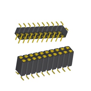 2.54mm Pitch H7.1 Dual Row Female <strong>Header</strong> SMT Type 2*10 Pin 2.54mm Pitch Stack Height 8.6 Dual Row SMT Type <strong>Header</strong>