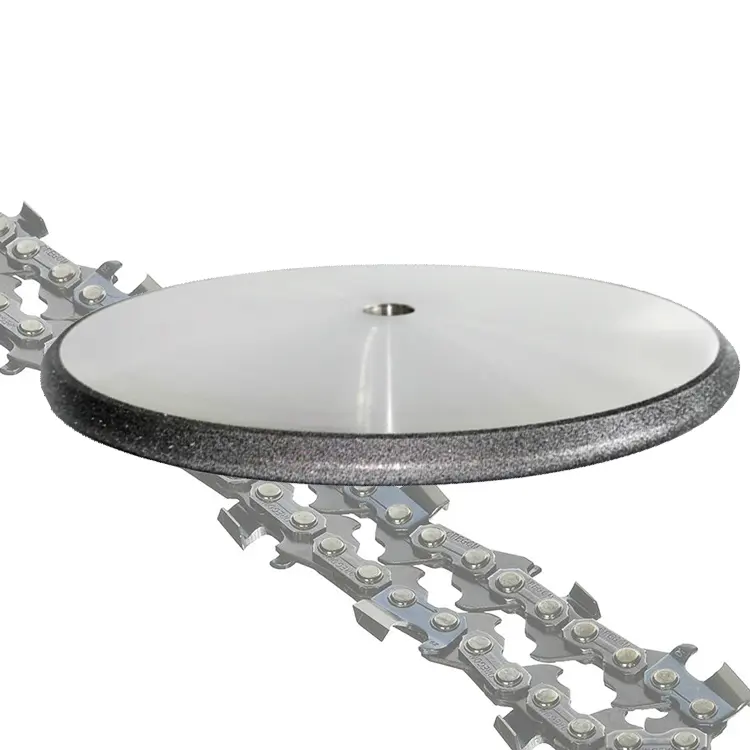 Meule diamantée CBN 105*3.2mm pour meuleuse d'affûteuse de scie à chaîne. Tronçonneuse en carbure 325 ou 3/8